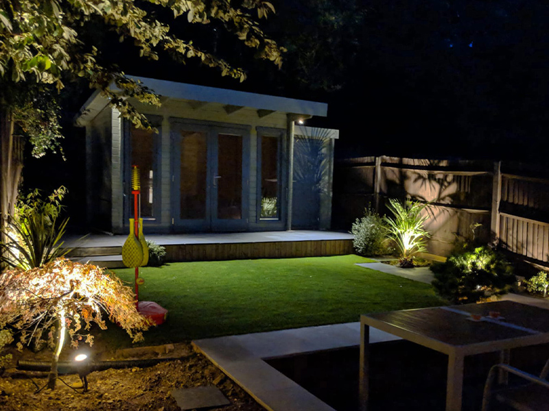 anti glare garden lighting in kent